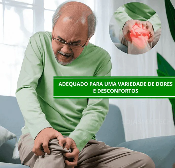 Adesivo para alívio de dores - recuperação natural