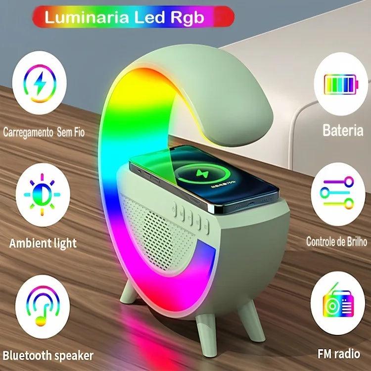 Despertador luminária Bluetooth Inteligente - Safe Haven